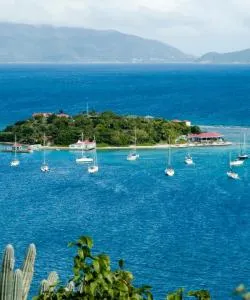 A beautiful view of Virgin Islands.