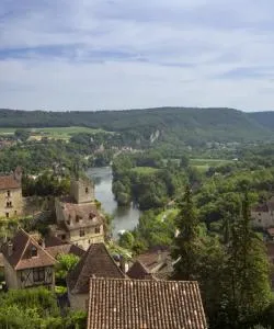 A beautiful view of Quercy.