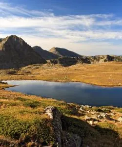 A beautiful view of Pirin Mountains.