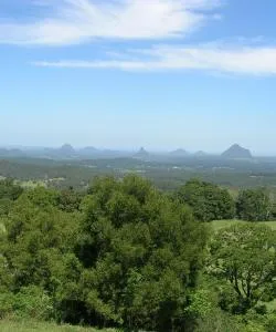 A beautiful view of Byron Bay Hinterland