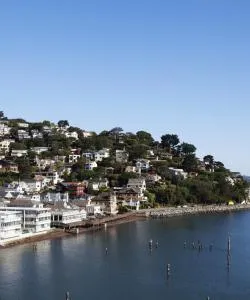 A beautiful view of Marin County.