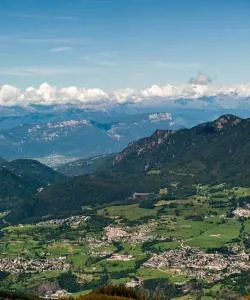 A beautiful view of Cavalese