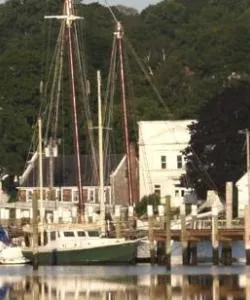 Een mooi uitzicht op Connecticut