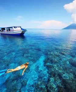 A beautiful view of North Sulawesi