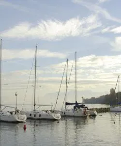 A beautiful view of Leman Lake South.