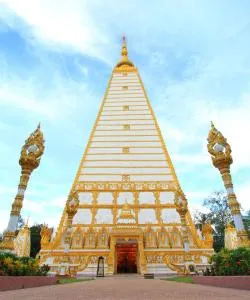 Piękny widok na region Ubon Ratchathani Province