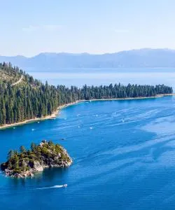 A beautiful view of North Lake Tahoe.