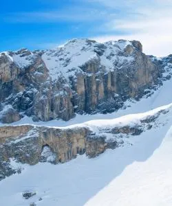 A beautiful view of Southern Alps Ski Resorts.