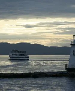 A beautiful view of Lake Champlain