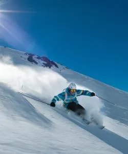 A beautiful view of La Hoya Ski.