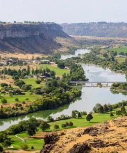 A beautiful view of Snake River Valley.