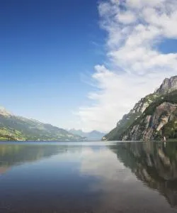 A beautiful view of Lake Walen