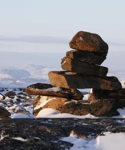 A beautiful view of Nunavut.