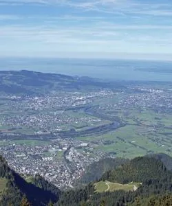 A beautiful view of Rhine Valley