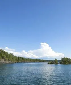 Vätternの美しい景色