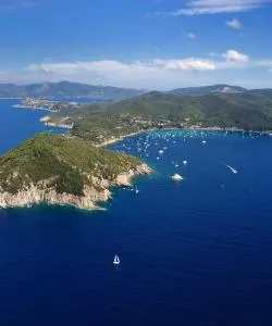 A beautiful view of Tuscan Archipelago