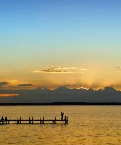 A beautiful view of Lake Steinhude.