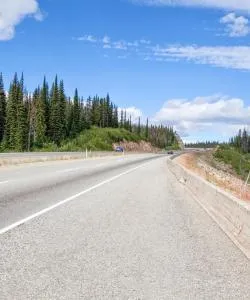 A beautiful view of Sea to Sky Highway.