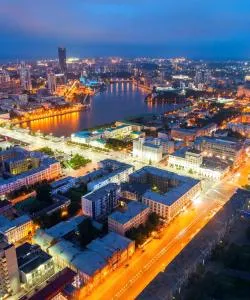 A beautiful view of Yekaterinburg Region
