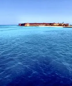 A beautiful view of Dry Tortugas National Park.