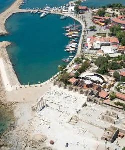 A beautiful view of Side Coast.
