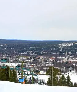 A beautiful view of Ounasvaara Ski.