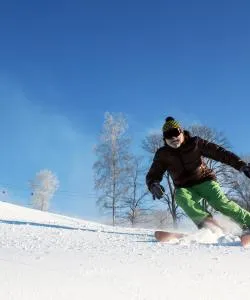 A beautiful view of Ski Mont Orford