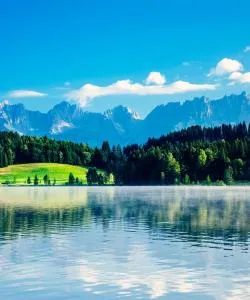 A beautiful view of Schwarzsee