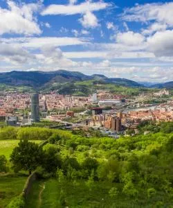 A beautiful view of Greater Bilbao