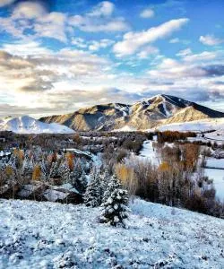 A beautiful view of Sun Valley.