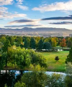 A beautiful view of Bogus Basin.