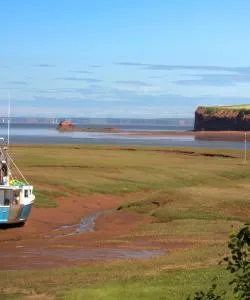 A beautiful view of Bay of Fundy & Annapolis Valley