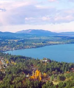 Piękny widok na region Saanich