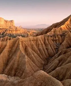 A beautiful view of La Ribera Navarra.
