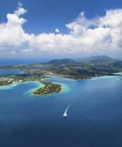A beautiful view of Saint Thomas
