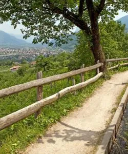Piękny widok na region Burgraviato