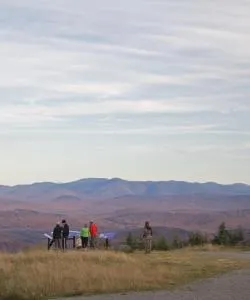 Regiooni Eastern Townships kaunis vaade