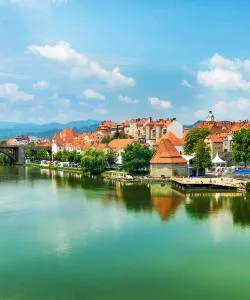A beautiful view of Podravje