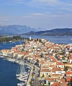 A beautiful view of Poros Island.