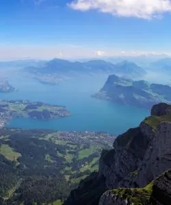 Una bellissima vista su: Canton Lucerna