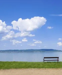 A beautiful view of Lake Balaton.