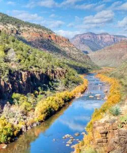 A beautiful view of Tonto National Forest