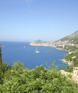 A beautiful view of Dubrovnik-Neretva County