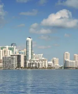 迈阿密都市区的美景