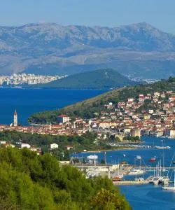 A beautiful view of Trogir Riviera