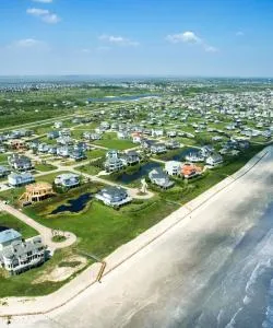 Kaunis näkymä alueelle Texas Gulf Coast