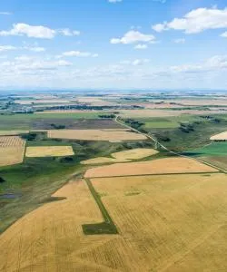 A beautiful view of Central Alberta