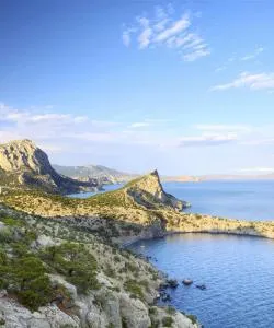A beautiful view of Black Sea Region Russia.