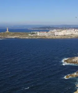 A beautiful view of A Coruña