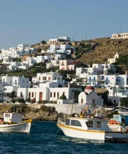 A beautiful view of Paros